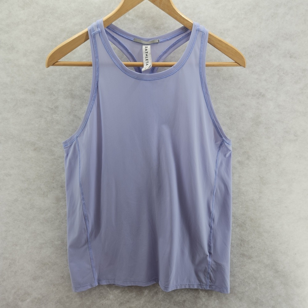 FABLETICS Lavendar Feather Tech‎ Racerback Breathable Active Workout Tank Top